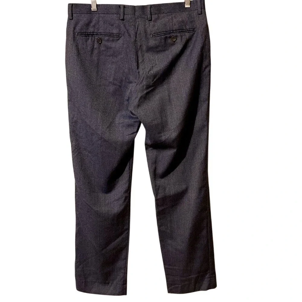 Banana Republic Men's Blue Modern Slim Fit Dress Pants